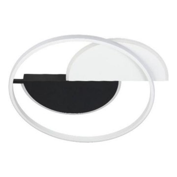 Himmennettävä LED-kattovalaisin LED/70W/230V 3000-6500K valkoinen/musta + kauko-ohjaus