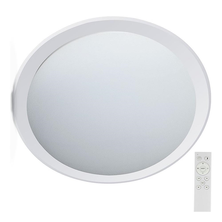Himmennettävä LED-kattovalaisin LED/72W/230V 3000-6500K halkaisija 67 cm valkoinen + kauko-ohjaus
