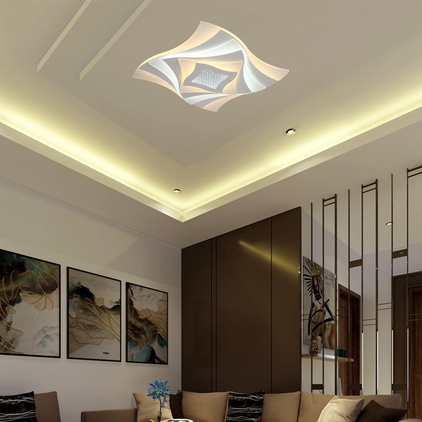 Himmennettävä LED-kattovalaisin LED/75W/230V 3000-6500K + kauko-ohjaus