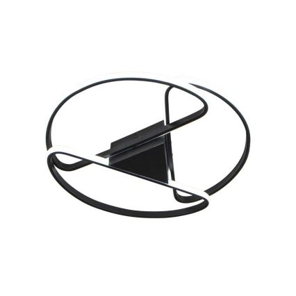 Himmennettävä LED-kattovalaisin LED/75W/230V 3000-6500K musta + kauko-ohjaus