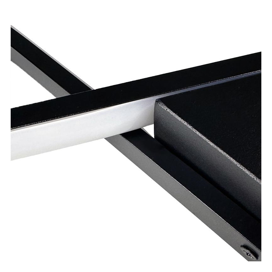 Himmennettävä LED-kattovalaisin LED/75W/230V 3000-6500K musta + kauko-ohjaus