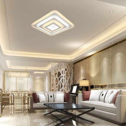 Himmennettävä LED-kattovalaisin LED/77W/230V 3000-6500K + kauko-ohjaus