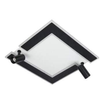 Himmennettävä LED-kattovalaisin LED/80W/230V 3000-6500K musta + kauko-ohjaus