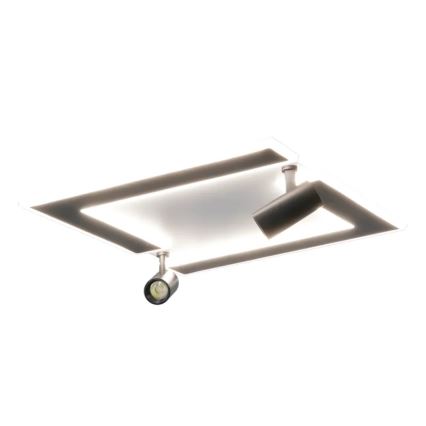 Himmennettävä LED-kattovalaisin LED/80W/230V 3000-6500K musta + kauko-ohjaus
