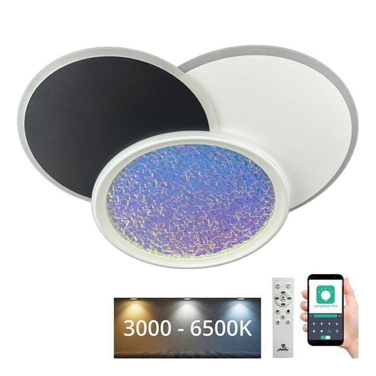 Himmennettävä LED-kattovalaisin LED/80W/230V 3000-6500K valkoinen + kauko-ohjaus