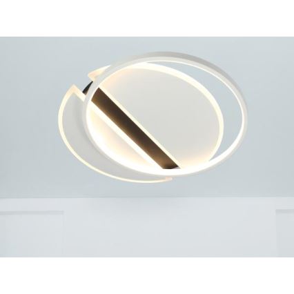 Himmennettävä LED-kattovalaisin LED/80W/230V 3000-6500K valkoinen + kauko-ohjaus