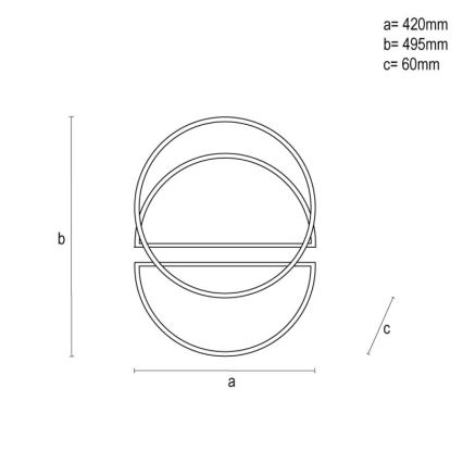 Himmennettävä LED-kattovalaisin LED/80W/230V 3000-6500K valkoinen + kauko-ohjaus