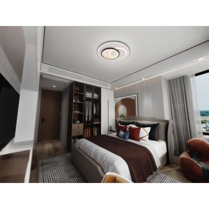 Himmennettävä LED-kattovalaisin LED/85W/230V 3000-6500K + kauko-ohjaus