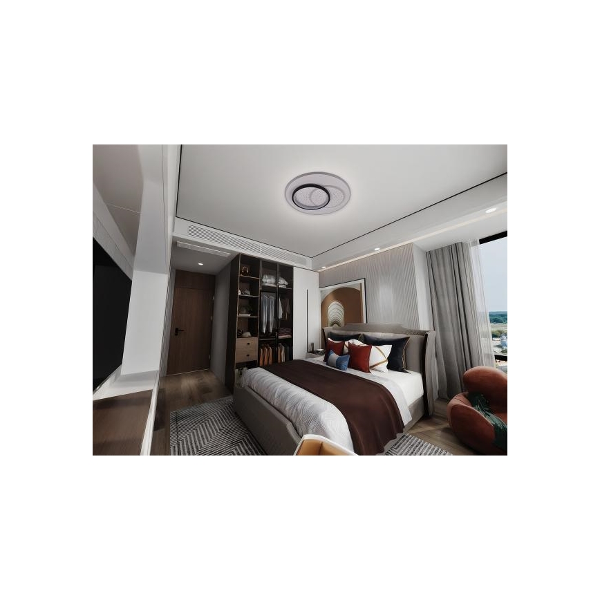 Himmennettävä LED-kattovalaisin LED/85W/230V 3000-6500K + kauko-ohjaus