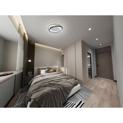 Himmennettävä LED-kattovalaisin LED/90W/230V 3000-6500K + kauko-ohjaus