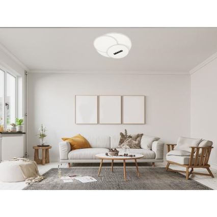 Himmennettävä LED-kattovalaisin LED/90W/230V 3000-6500K valkoinen + kauko-ohjaus
