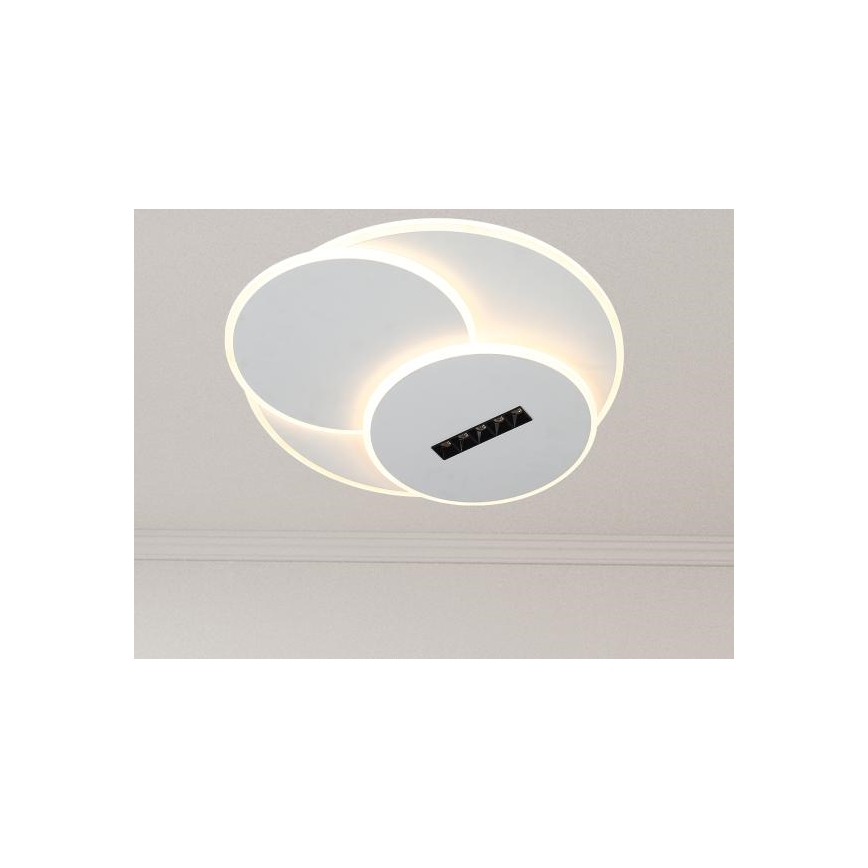 Himmennettävä LED-kattovalaisin LED/90W/230V 3000-6500K valkoinen + kauko-ohjaus