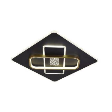 Himmennettävä LED-kattovalaisin LED/90W/230V 3000-6500K musta + kauko-ohjaus