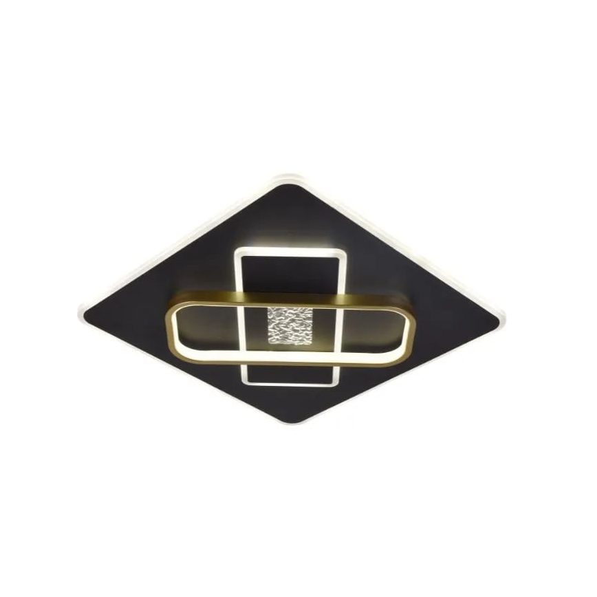 Himmennettävä LED-kattovalaisin LED/90W/230V 3000-6500K musta + kauko-ohjaus