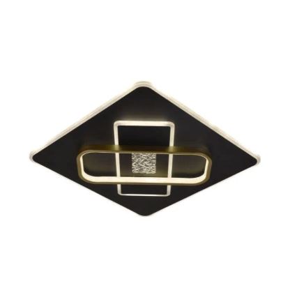 Himmennettävä LED-kattovalaisin LED/90W/230V 3000-6500K musta + kauko-ohjaus