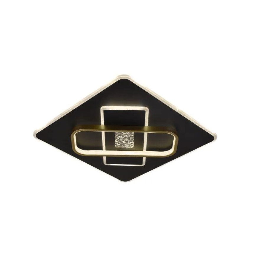 Himmennettävä LED-kattovalaisin LED/90W/230V 3000-6500K musta + kauko-ohjaus