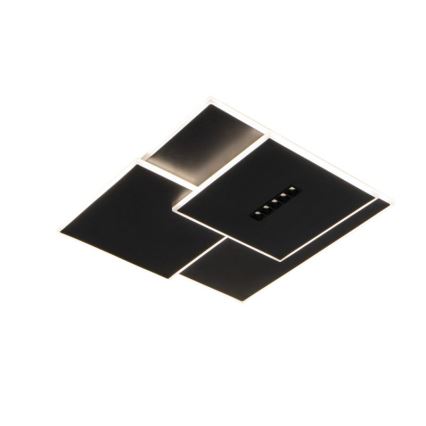 Himmennettävä LED-kattovalaisin LED/95W/230V 3000-6500K musta + kauko-ohjaus