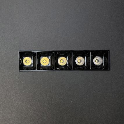 Himmennettävä LED-kattovalaisin LED/95W/230V 3000-6500K musta + kauko-ohjaus