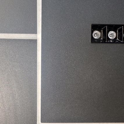 Himmennettävä LED-kattovalaisin LED/95W/230V 3000-6500K musta + kauko-ohjaus