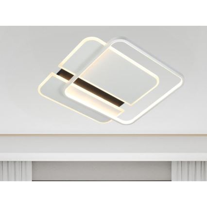 Himmennettävä LED-kattovalaisin LED/95W/230V 3000-6500K valkoinen + kauko-ohjaus