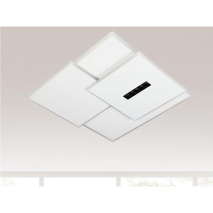 Himmennettävä LED-kattovalaisin LED/95W/230V 3000-6500K valkoinen + kauko-ohjaus