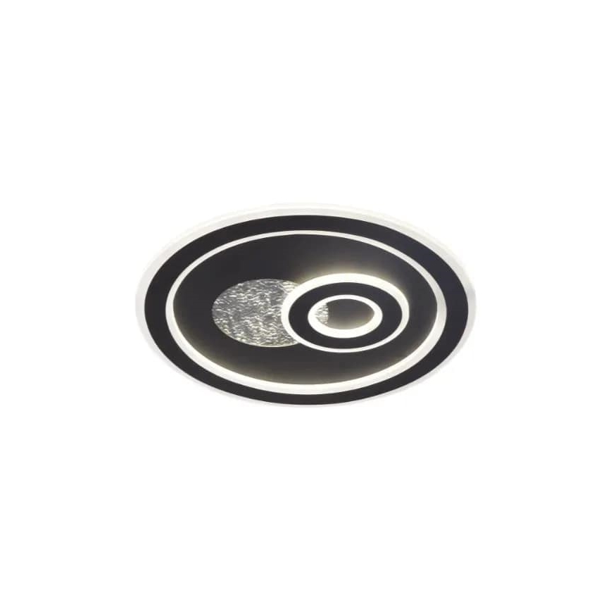 Himmennettävä LED-kattovalaisin LED/95W/230V 3000-6500K musta + kauko-ohjaus