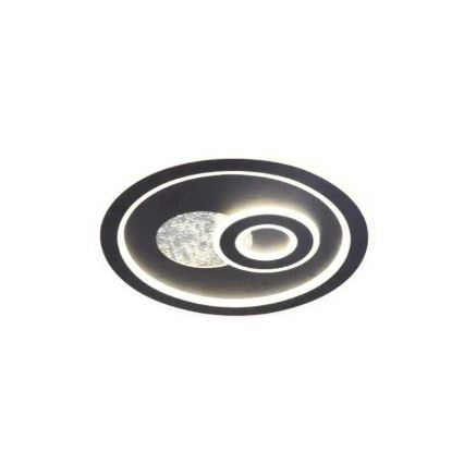 Himmennettävä LED-kattovalaisin LED/95W/230V 3000-6500K musta + kauko-ohjaus
