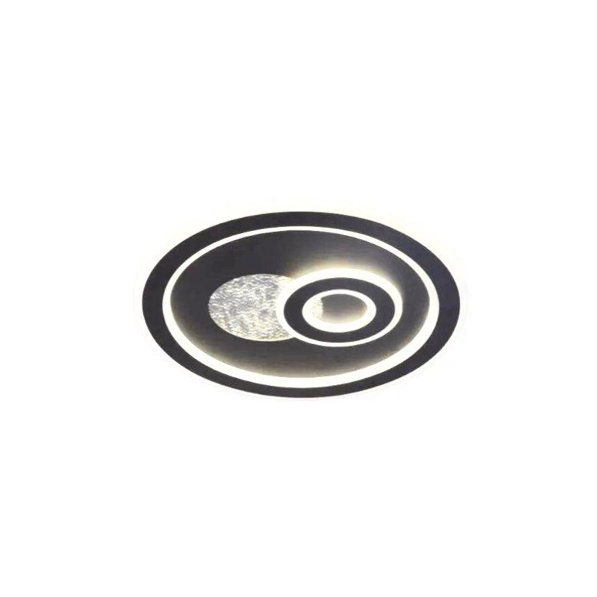 Himmennettävä LED-kattovalaisin LED/95W/230V 3000-6500K musta + kauko-ohjaus