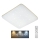 Himmennettävä LED-kattovalaisin MANA LED/60W/230V 2700-6500K 53x53 cm + kauko-ohjaus