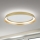 Himmennettävä LED-kattovalaisin MANTA LED/38W/230V 2700/3000/4000K halkaisija 45 cm kulta