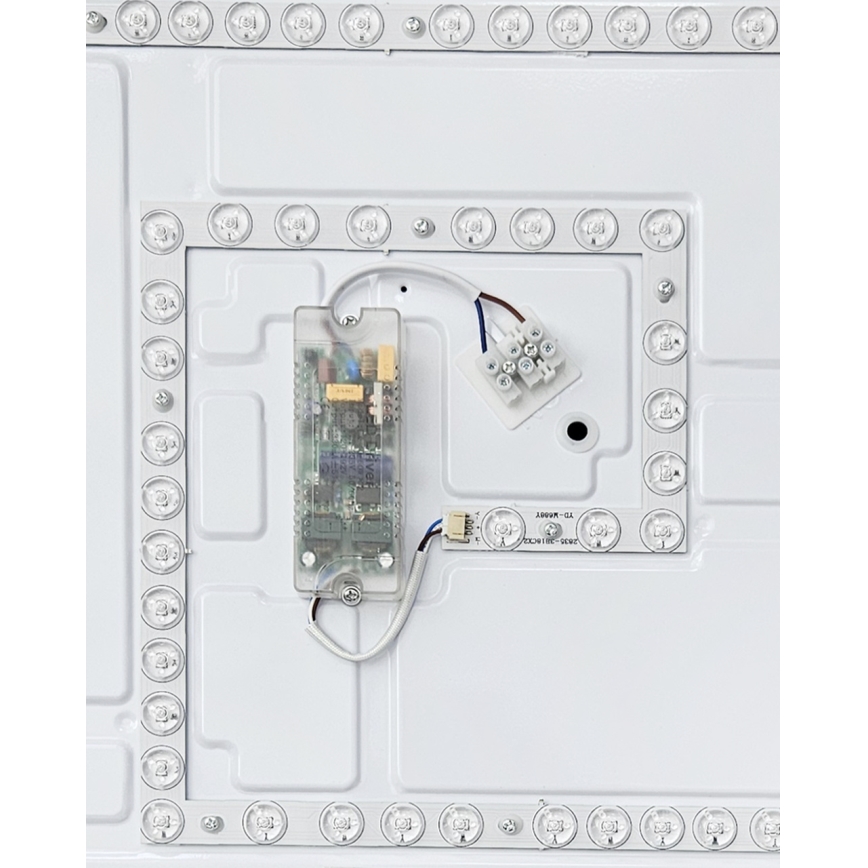 Himmennettävä LED-kattovalaisin NERIS LED/60W/230V 2700-6500K 53x53 cm + kauko-ohjaus