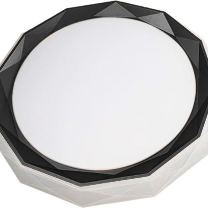 Himmennettävä LED-kattovalaisin OSCAR LED/45W/230V 3000-6000K musta + kauko-ohjaus