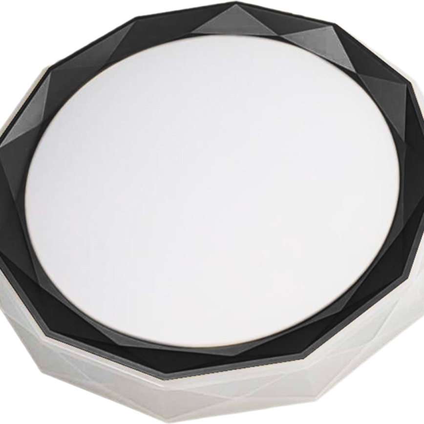 Himmennettävä LED-kattovalaisin OSCAR LED/45W/230V 3000-6000K musta + kauko-ohjaus
