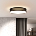 Himmennettävä LED-kattovalaisin PENLEY LED/48W/230V 3000-6500K halkaisija 40 cm musta + kauko-ohjaus