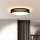 Himmennettävä LED-kattovalaisin PENLEY LED/48W/230V 3000-6500K halkaisija 40 cm musta + kauko-ohjaus