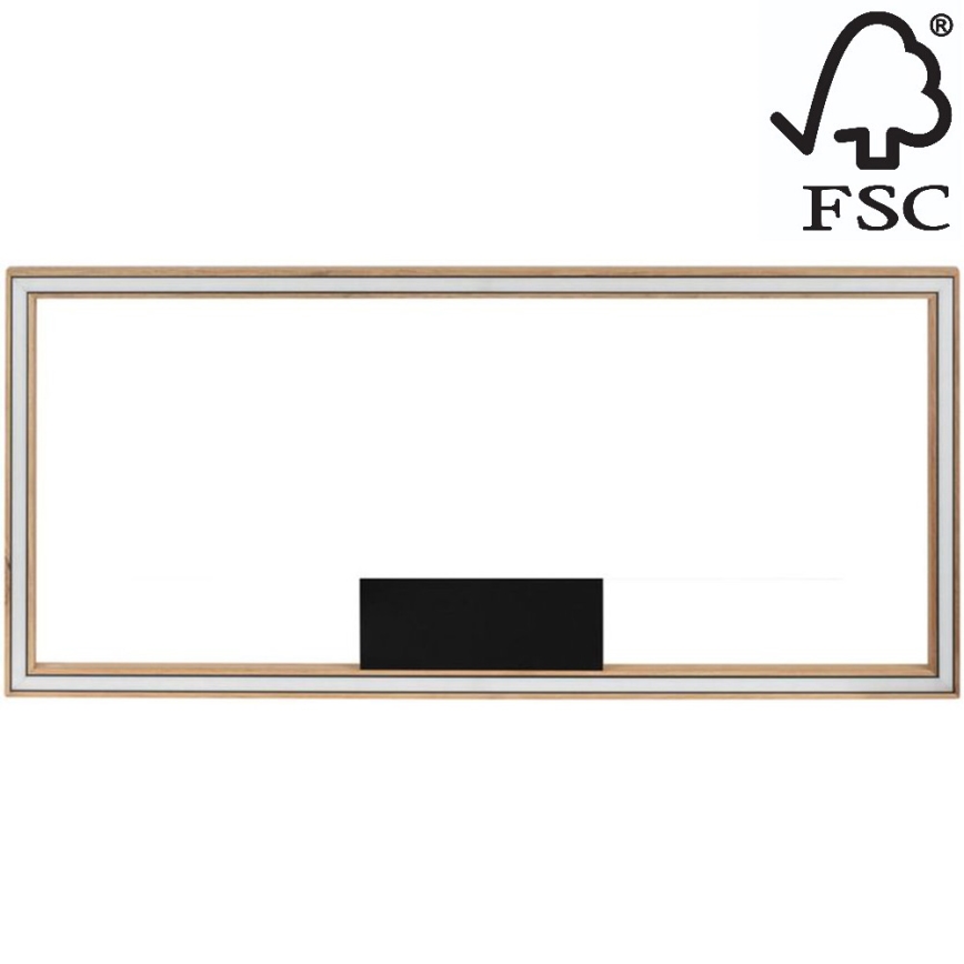 Himmennettävä LED-kattovalaisin RAMME LED/34W/230V tammi – FSC sertifioitu