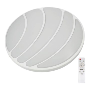 Himmennettävä LED-kattovalaisin SHELL WHITE LED/40W/230V + kaukosäädin