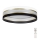 Himmennettävä LED-kattovalaisin SMART CORAL GOLD LED/24W/230V musta/valkoinen + kaukosäädin