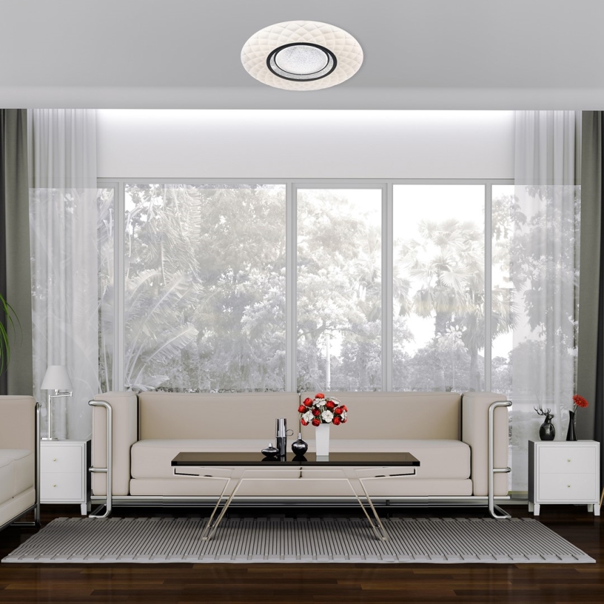 Himmennettävä LED-kattovalaisin TOKYO LED/48W/230V + Kauko-ohjaus