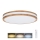 Himmennettävä LED-kattovalaisin WOODY LED/48W/230V 3000-6500K tammi halkaisija 38 cm + kauko-ohjaus
