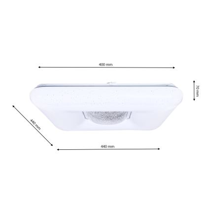 Himmennettävä LED-kattovalaisin YAX LED/24W/230V