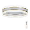 Himmennettävä LED-kattovalo SMART CORAL GOLD LED/24W/230V valkoinen/kulta +kaukosäädin