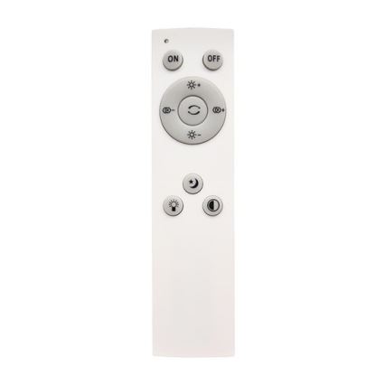 Himmennettävä LED-kattovalo SMART CORAL LED/24W/230V musta/harmaa + kaukosäädin