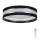 Himmennettävä LED-kattovalo SMART CORAL LED/24W/230V musta/hopea + kaukosäädin