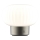 Himmennettävä LED-kosketuspöytävalaisin LATTE LED/1,8W/5V USB 2000 mAh mattakromi/valkoinen