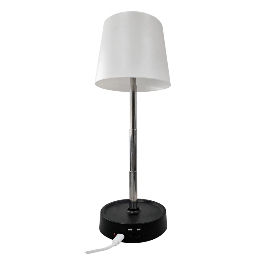 Himmennettävä LED-kosketuspöytävalaisin LED/3W/5V USB 800 mAh valkoinen