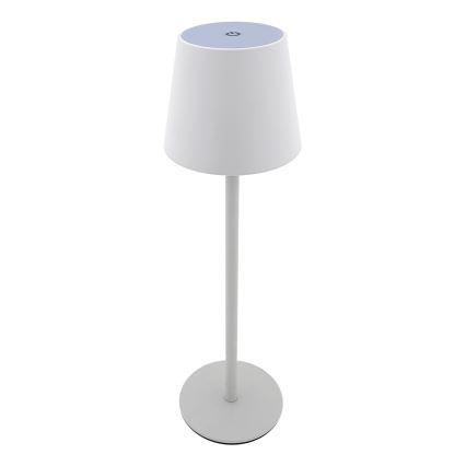 Himmennettävä LED-kosketuspöytävalaisin LED/5W/5V USB 1200 mAh valkoinen