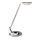Himmennettävä LED-kosketuspöytävalaisin LIMA LED/8W/230V USB hopea