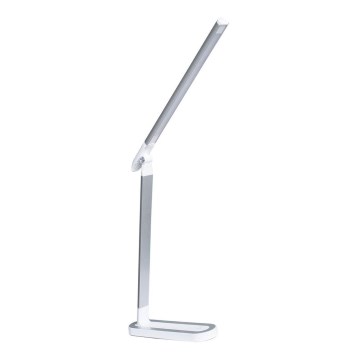 Himmennettävä LED-kosketuspöytävalaisin MADERA LED/7W/230V USB valkoinen