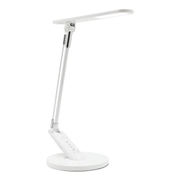 Himmennettävä LED-kosketuspöytävalaisin OPTIMUM LED/7W/230V USB 3000/4000/6000K valkoinen